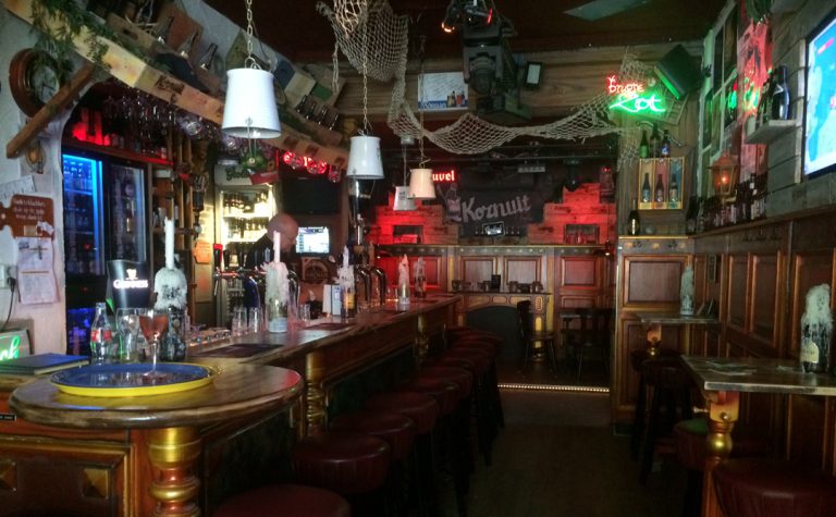 Interior of beer bar the Flying Dutchman